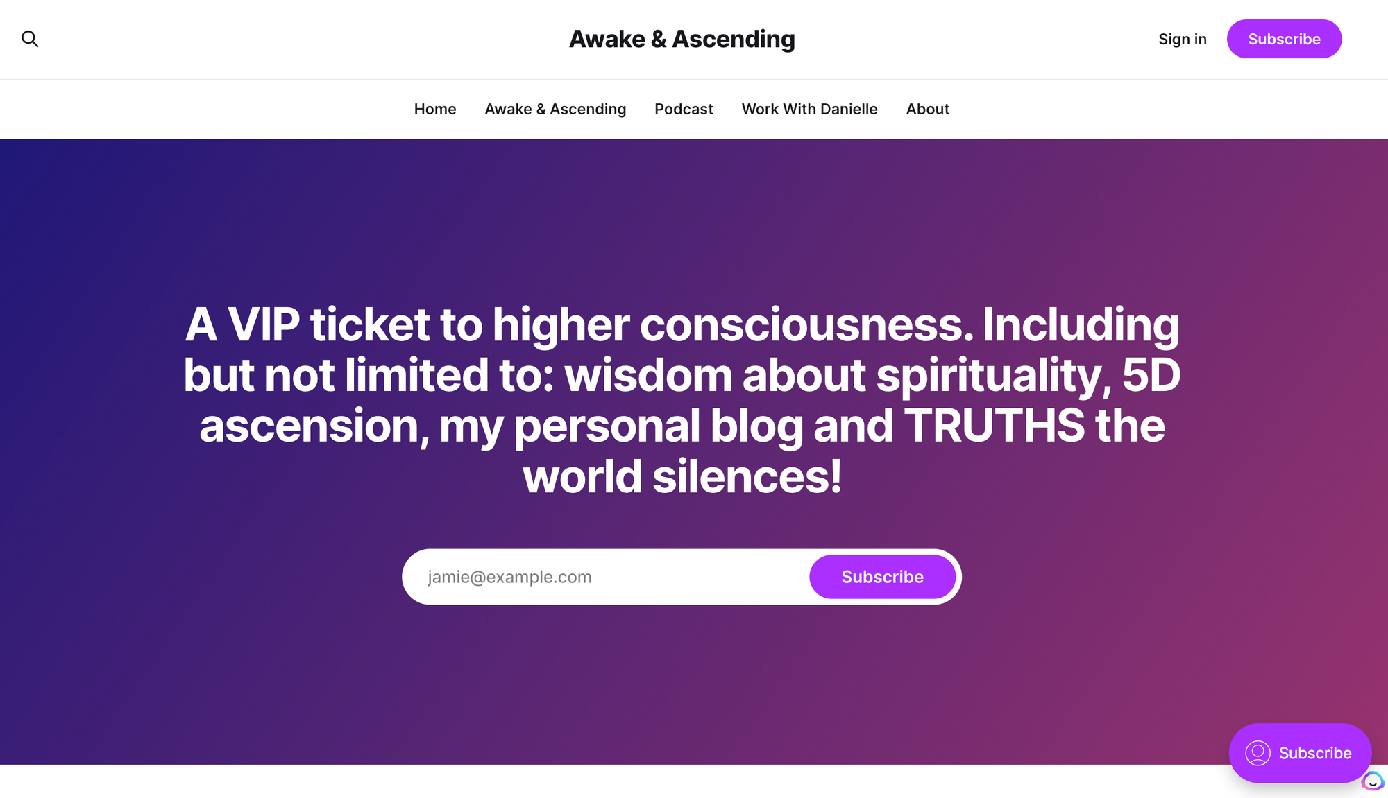 Awake & Ascending - Your VIP Ticket To Higher Consciousness!